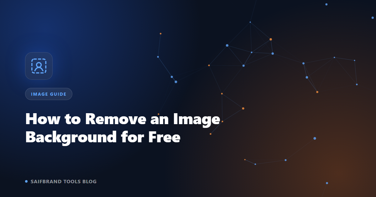 How to Remove the Background from an Image for Free (Step-by-Step)